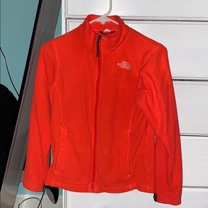 girls north face zip up